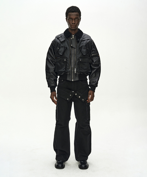 ANDERSSON BELL X ALPHA INDUSTRIES FLIGHT VEST (BLACK)