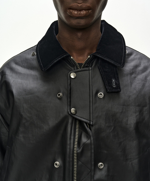 ANDERSSON BELL X ALPHA INDUSTRIES CWU 45/P FLIGHT JACKET (BLACK)