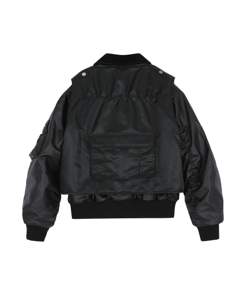 ANDERSSON BELL X ALPHA INDUSTRIES CWU 45/P FLIGHT JACKET (BLACK)