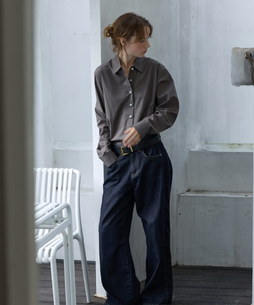 Classic Cotton Shirt Mocha