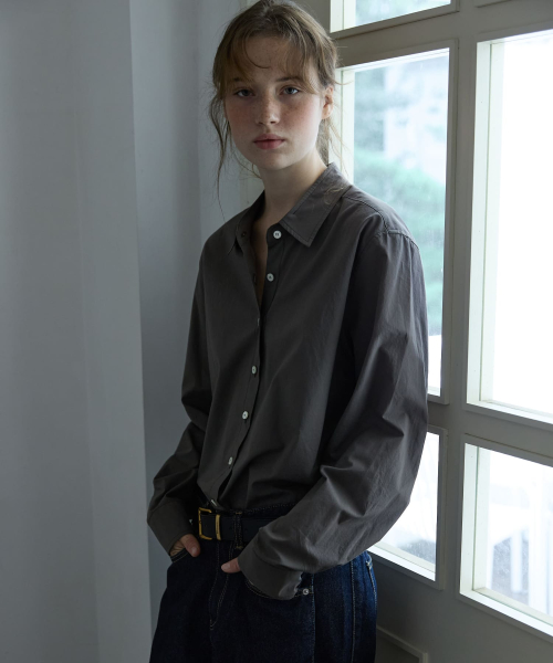 Classic Cotton Shirt Mocha