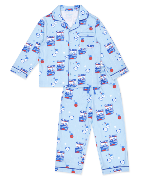 Claw machine (Blue) pajamas set
