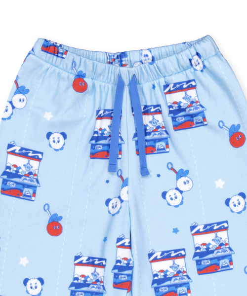 Claw machine (Blue) pajamas set