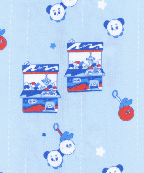 Claw machine (Blue) pajamas set