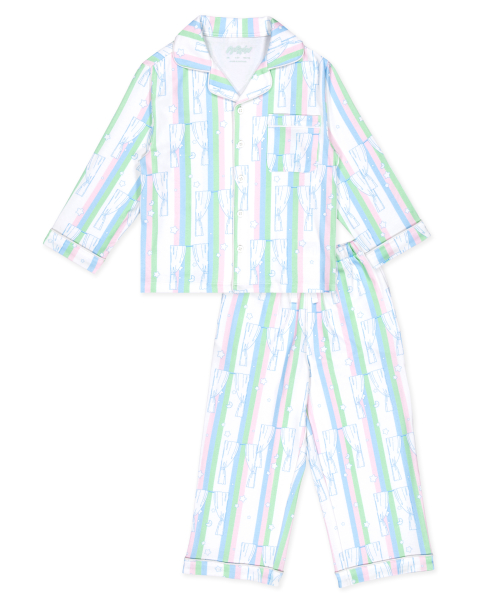 Curtain pajamas set