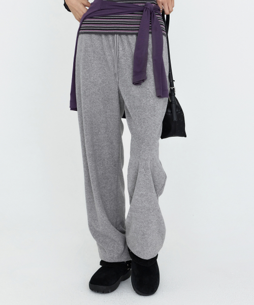 Soft Essential Banding Jogger Pants Gray MDPT090GRAY