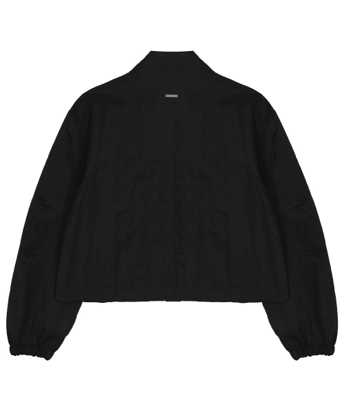 STUD WINDBREAKER JACKET_BLACK