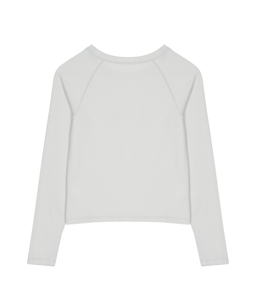 NICOLE BUTTERFLY RAGLAN TOP_GRAY