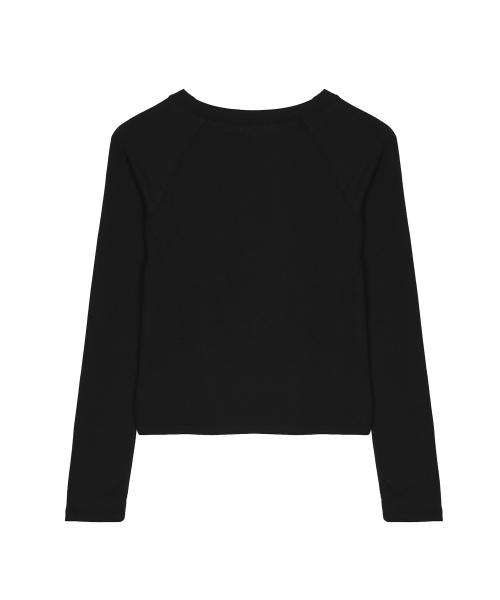 NICOLE BUTTERFLY RAGLAN TOP_BLACK