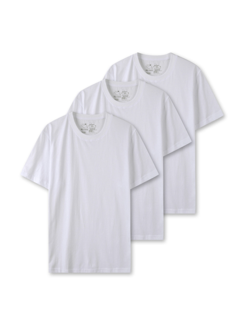 Unisex Cotton Crew Neck Short-Sleeve Tee 3PACK