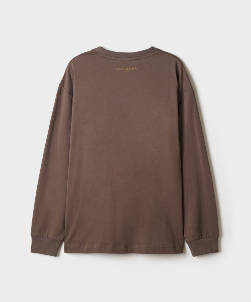 MEONJAKGWI Fairy Long-Sleeve Tee (Brown)_SPLAG4TU02