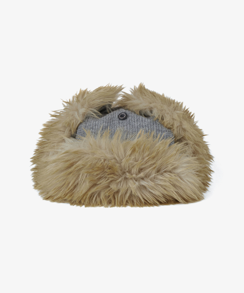 FUR TROOPER HAT [GREY]