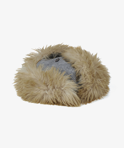 FUR TROOPER HAT [GREY]