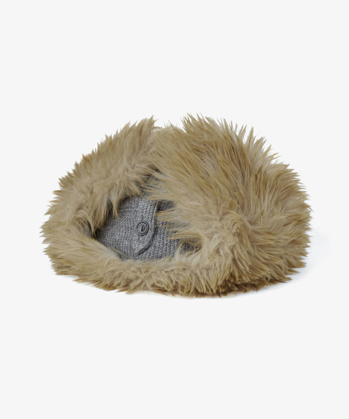 FUR TROOPER HAT [GREY]