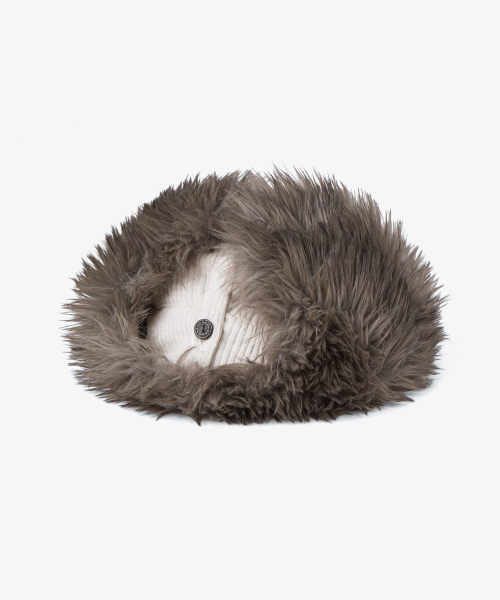 FUR TROOPER HAT [BEIGE]