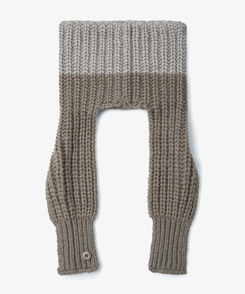 BULKY SQUARE BEANIE [OLIVE]