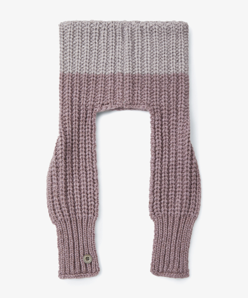 BULKY SQUARE BEANIE [PURPLE]
