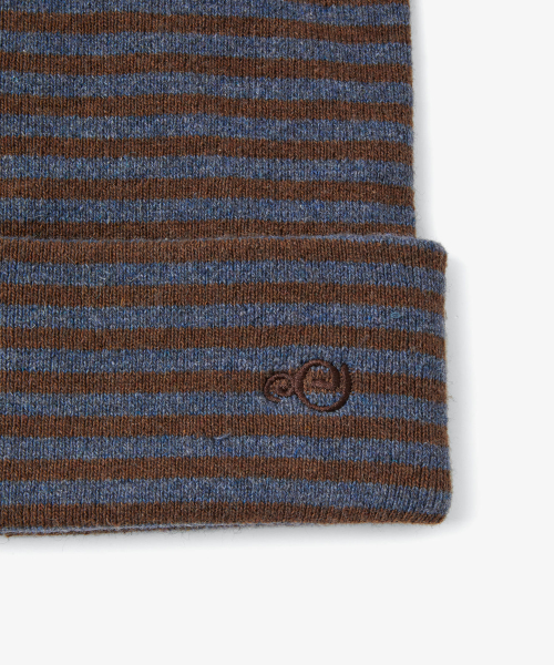 PILED LONG BEANIE [BLUE]