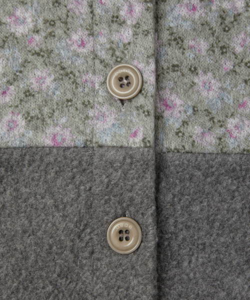 FLEECE NECK WARMER BEANIE [KHAKI]