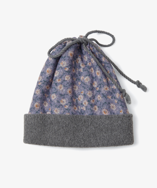 FLEECE NECK WARMER BEANIE [PURPLE]