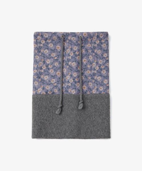 FLEECE NECK WARMER BEANIE [PURPLE]