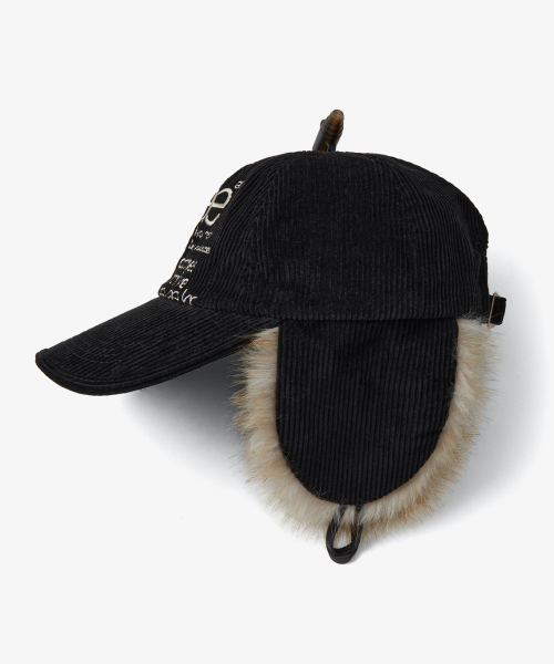 WEB LOGO TROOPER CAP [BLACK]