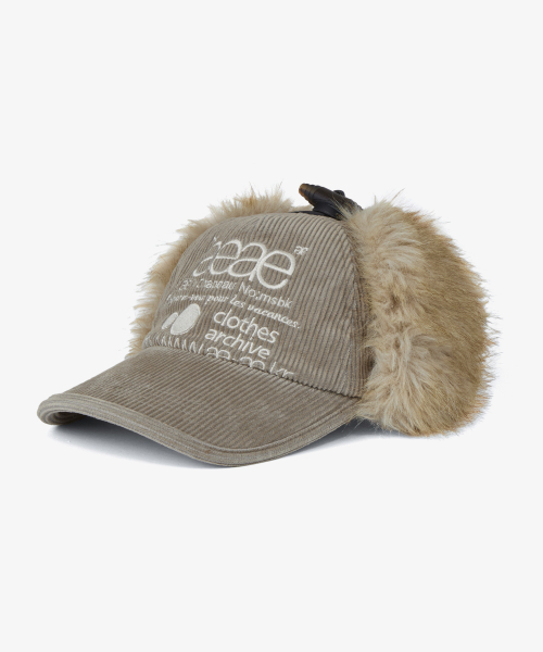 WEB LOGO TROOPER CAP [TAUPE]