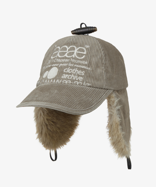 WEB LOGO TROOPER CAP [TAUPE]
