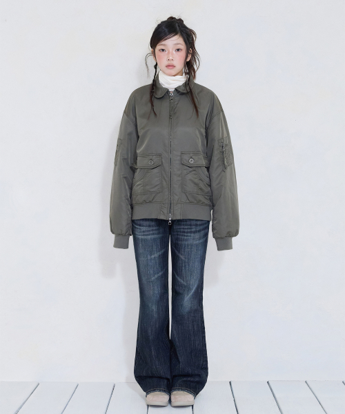 FLIGHT BOMBER JK KHAKI
