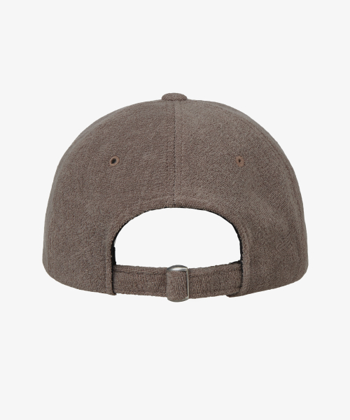 WEB LOGO FLEECE CAP [BROWN]