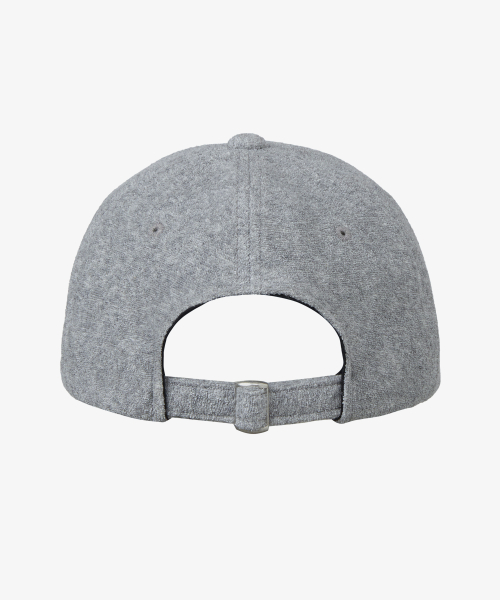 WEB LOGO FLEECE CAP [GREY]