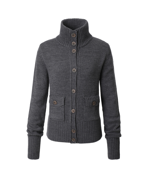 PATCH POCKET KNIT CD CHARCOAL