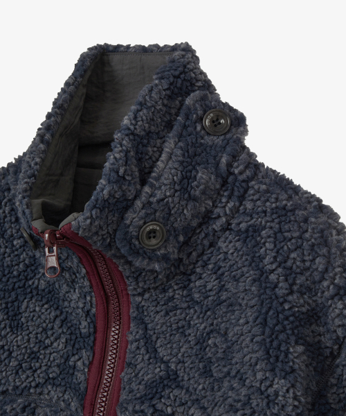 DUMBLE FLEECE JACKET [NAVY]