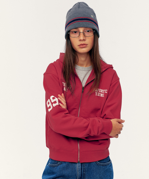 Stripe 99 Beanie Gray