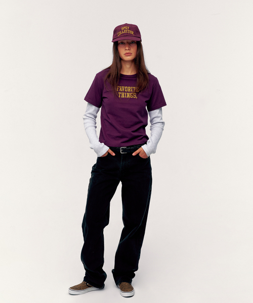 F.T Layered Long Sleeve Purple