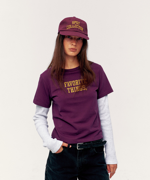 F.T Layered Long Sleeve Purple
