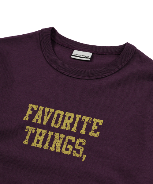 F.T Layered Long Sleeve Purple