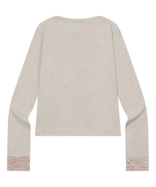 VELIA LACE CARDIGAN SET (2COLOR)