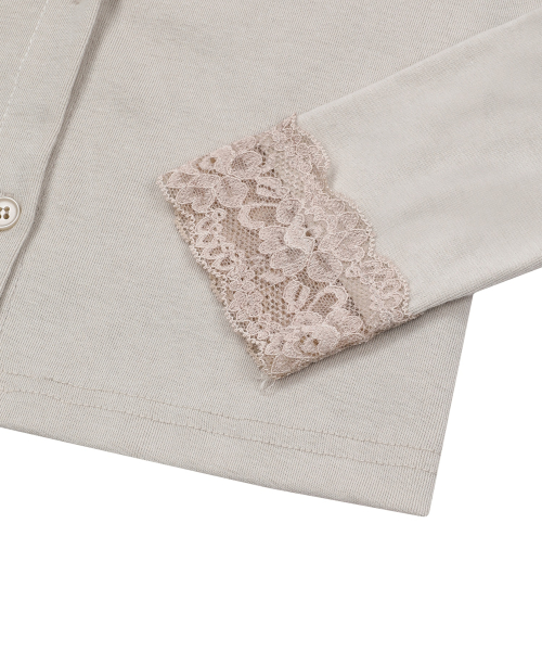 VELIA LACE CARDIGAN SET (2COLOR)