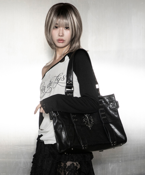 GBOB001 누아 드 리스 백 참 숄더백 G26IB8001BK (BLACK)