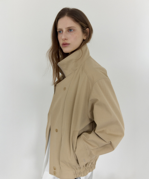 An Cotton Blouson (Beige)