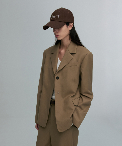 WOOL BALL CAP CHOCOLATE