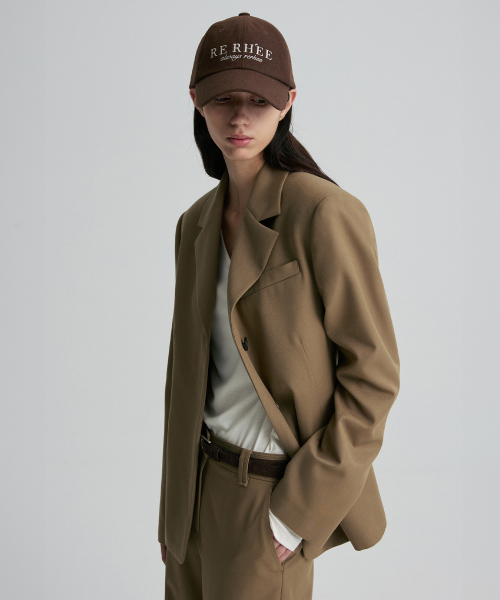 WOOL BALL CAP CHOCOLATE
