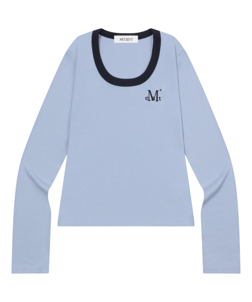 FERRING MIDI RINGER LONG SLEEVE T (4COLOR)