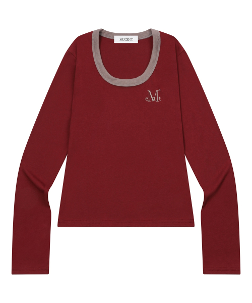 FERRING MIDI RINGER LONG SLEEVE T (4COLOR)