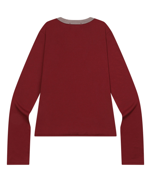 FERRING MIDI RINGER LONG SLEEVE T (4COLOR)