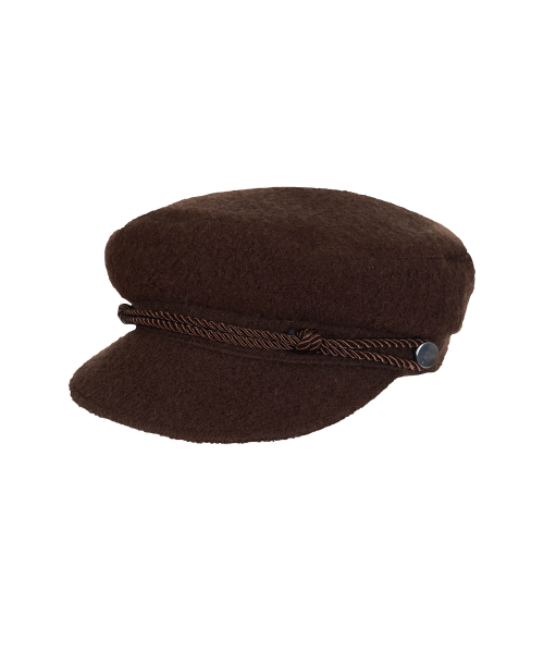 Wool Knotted Rope Marin Cap (Brown)
