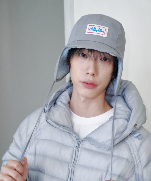 Sprinkle Teddy Reversible Trooper Hat (Gray)