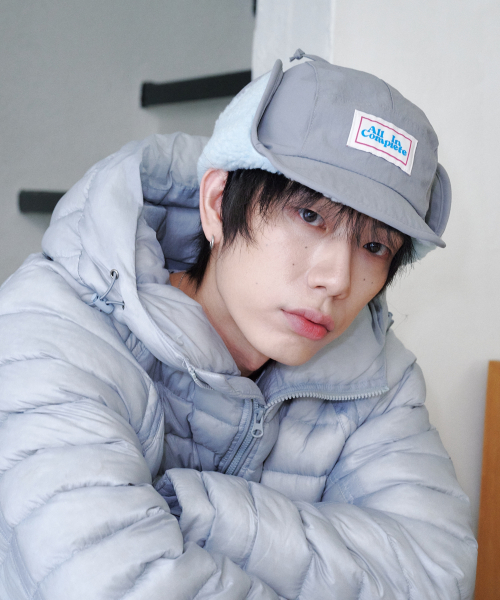 Sprinkle Teddy Reversible Trooper Hat (Gray)