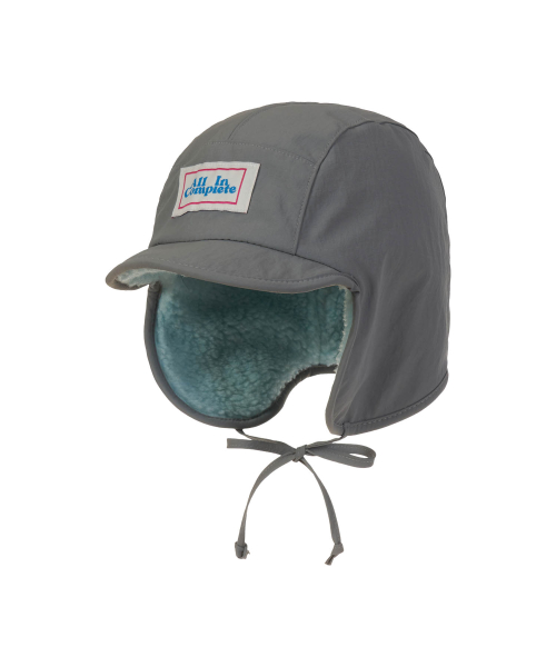 Sprinkle Teddy Reversible Trooper Hat (Gray)